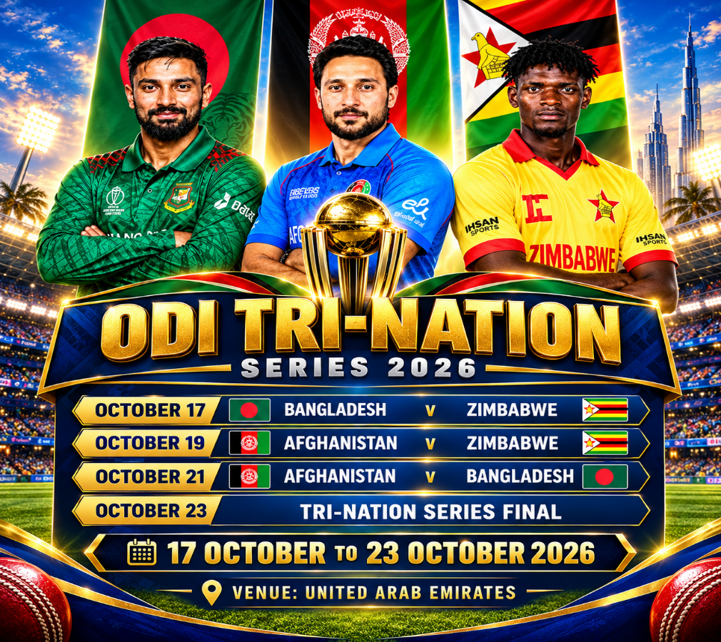 ODI Tri National series 2026