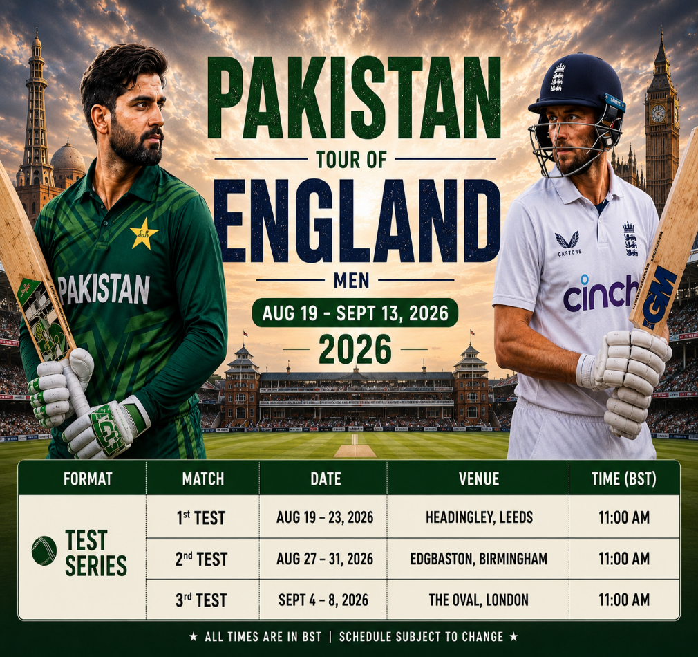 Pakistan tour of England 2026